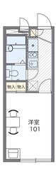 レオパレス馬田の物件間取画像